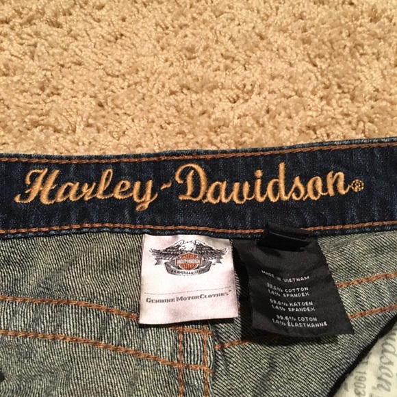 Harley-Davidson Jeans Size 6 - Picture 4 of 5